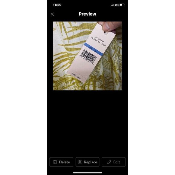 Nanette Lepore Womens Gold Ray Print Elbow Flutter Sleeve Smocked Blouse Size XL - Picture 5 of 5